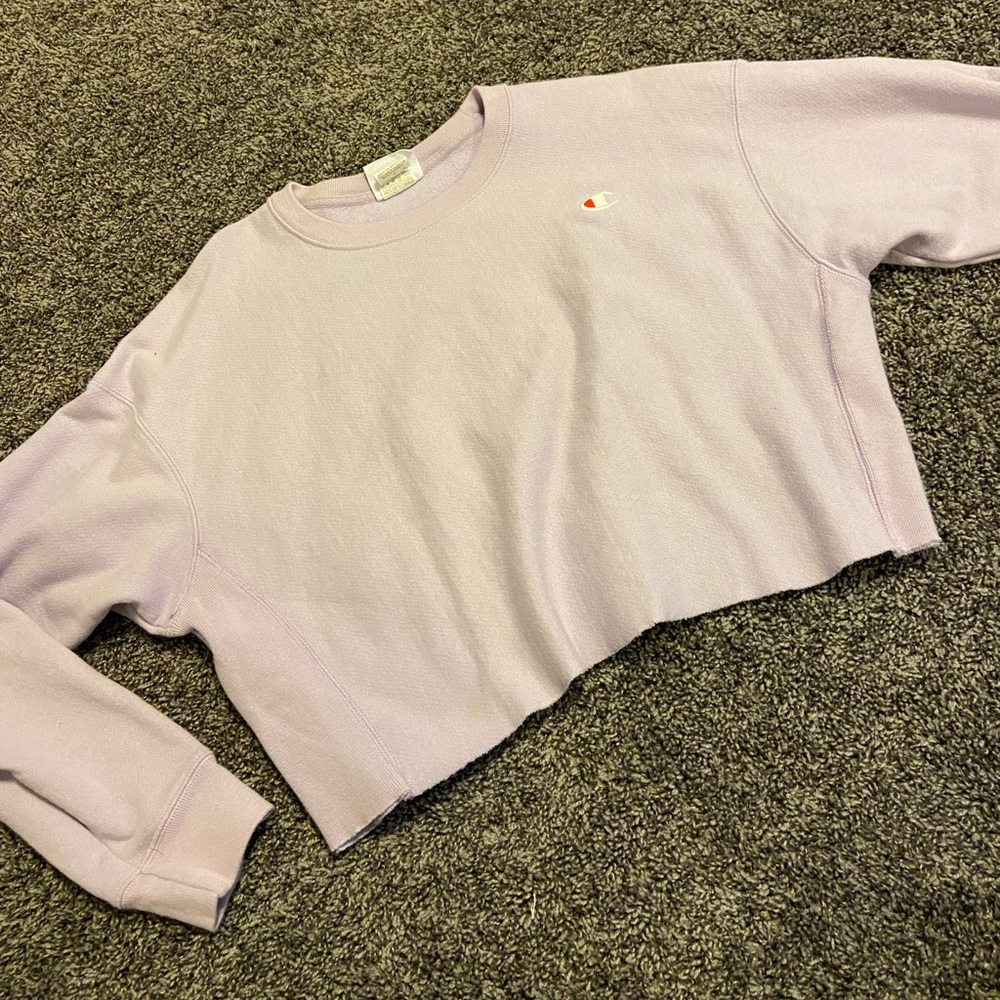 Champion Reverse Weave Cropped Crewneck
